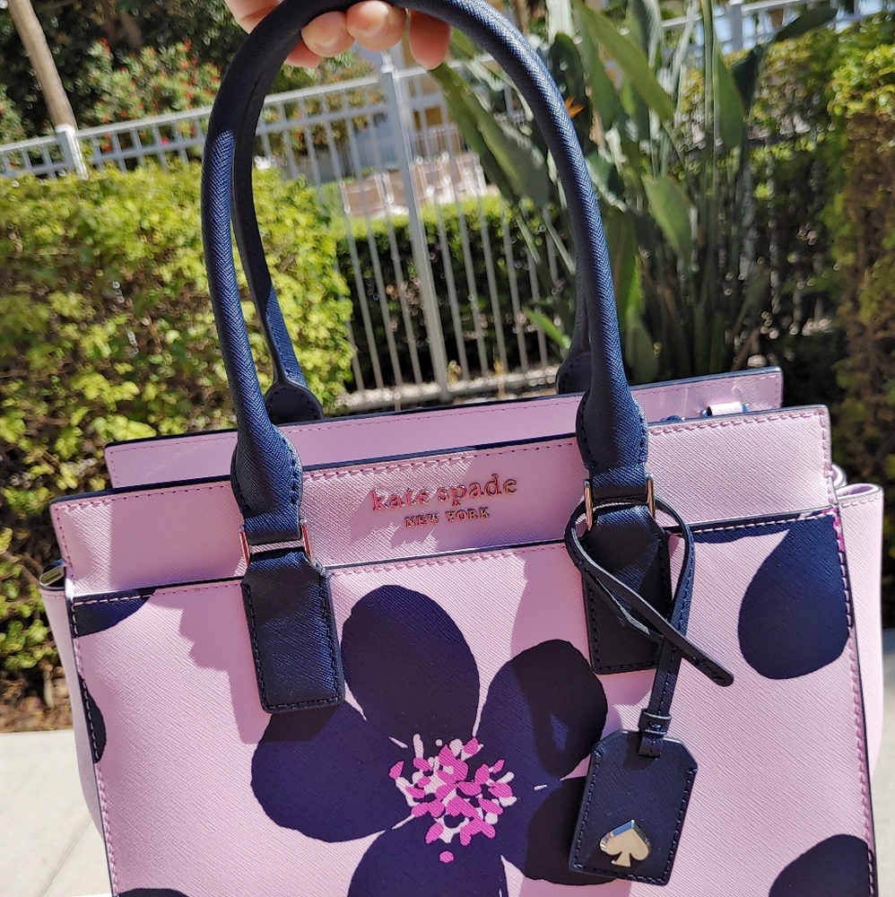 Kate Spade Cameron Grand Flora Satchel Bag Combo - Picture 6 of 12